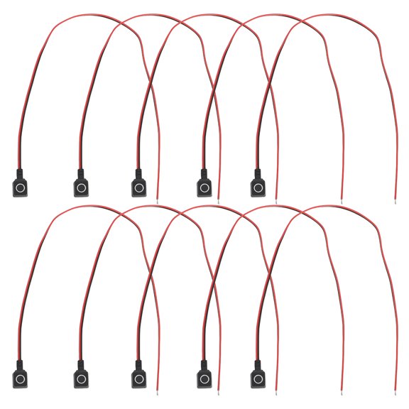 POPETPOP 10Pcs Car Warning Alarm Push Button Switch for Replacement Highly Visible