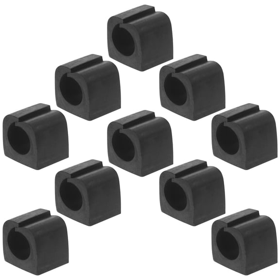 POPETPOP 10Pcs Black Plastic Extinguisher Pad Replacement for General Use