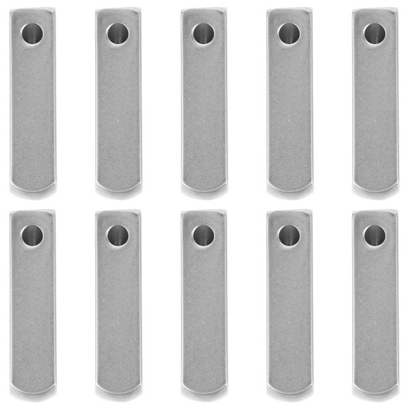 POPETPOP 10pcs Alloy Tips Replacement for Hoodies, Jackets, and Drawstring Ends