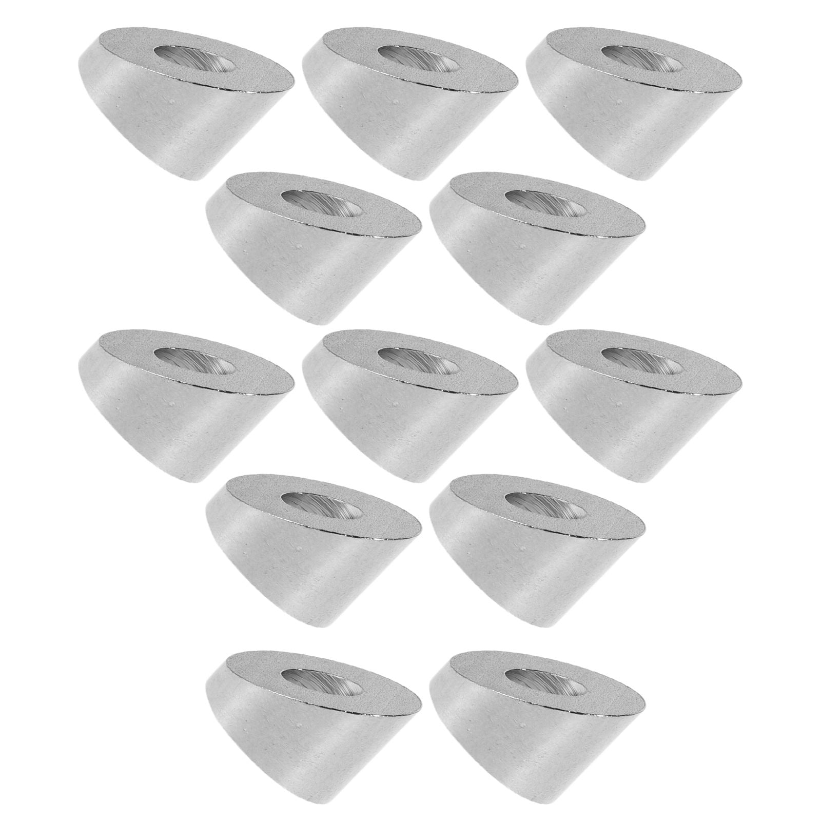 Cable Railing Washers POPETPOP 12Pcs Cable Railing Angled Washer Stainless Steel Beveled ...