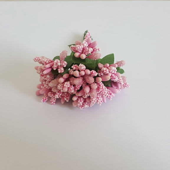 POPETPOP 12pcs/bunch Wedding Decoration Simulated Box for Corsages Christmas Pink
