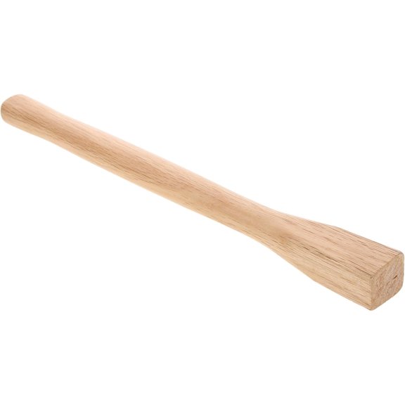 POPETPOP 14.6 Inch Wooden Garden Hoe Handle Replacement Sturdy Grip for Lawn Care and Hand Tool Repair