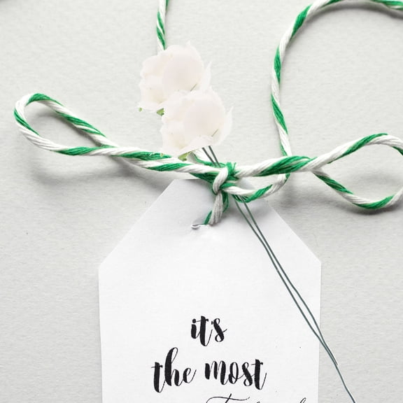 POPETPOP 144Pcs White Small Paper Flowers Flexible Stem Paper Flower Decor for DIY Projects
