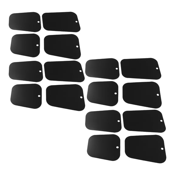 POPETPOP 16Pcs Tall Boot Plastic Support Holder Reusable Boot Organizer Insert in Black