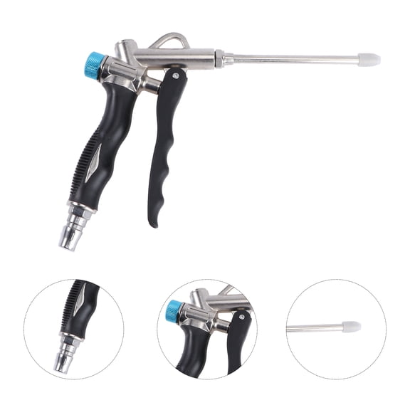 POPETPOP 1Pack Handheld Duster Air Cleaning Tool for Machinery Cleaning Black