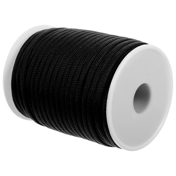 POPETPOP 1Pack Replaceable Ladder Rope Polypropylene Fiber Black for Climbing Outdoor Activities
