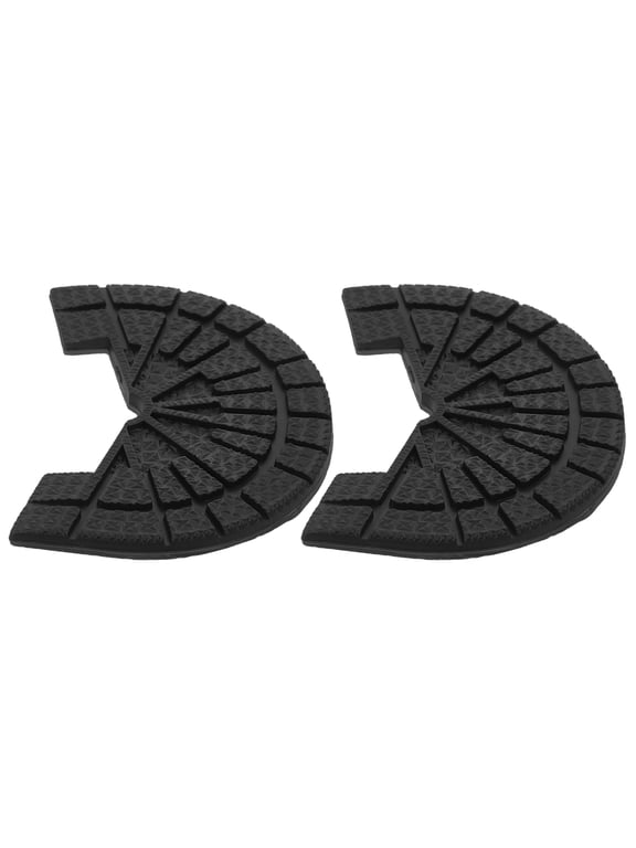 1Pair Boot Heel Replacement Pad Rubber Durable Non Slip Shoe Sole