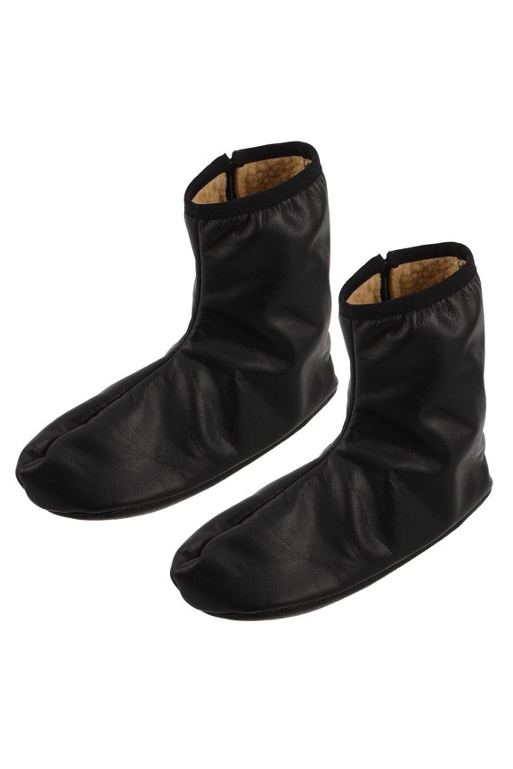 POPETPOP 1Pair Warm Boot Liner Socks with Fleece Lining for Hiking and Winter Adventures