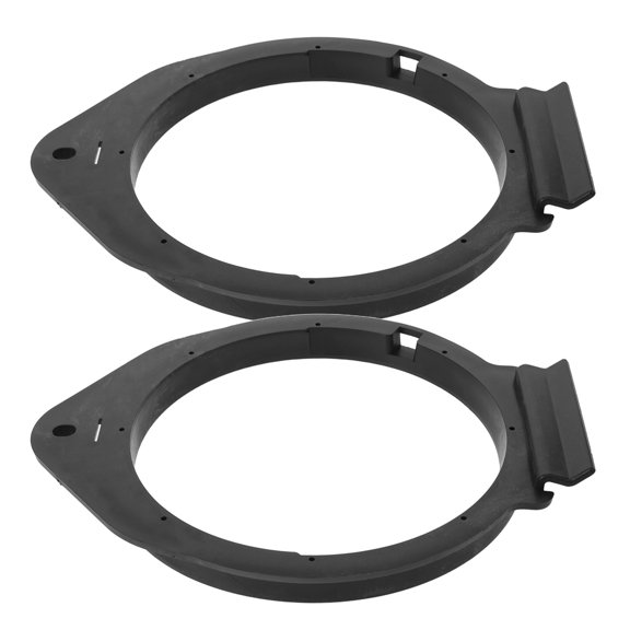 POPETPOP 1Pairs Car Door Speaker Spacer Adapter Rings Plastic Mounting Bracket Compatible with 65 Inch Speakers