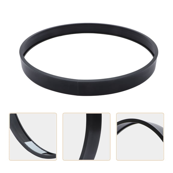 POPETPOP 1Pc Decorative Black Metal Round Painting Frame for Living Room Or Bedroom Wall