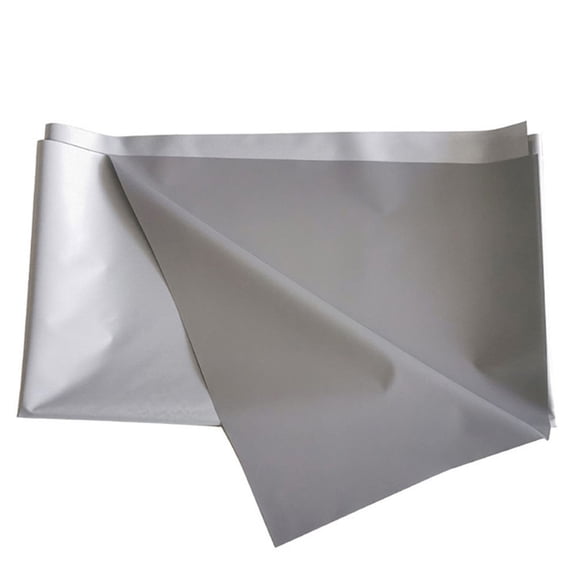 POPETPOP 1Pc Durable Portable Projector Screen Anti Light Material for Gaming and Presentation