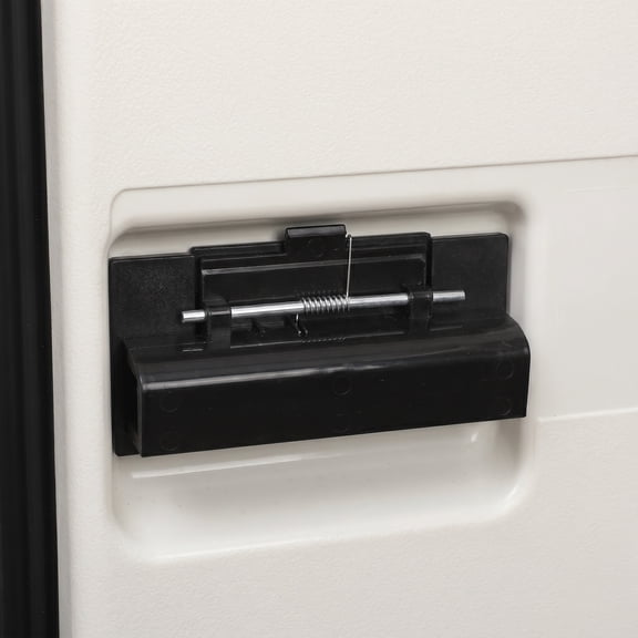 POPETPOP 1Set Black Rv Fridge Door Lock Replacement Easy Install Durable Refrigerator Latch