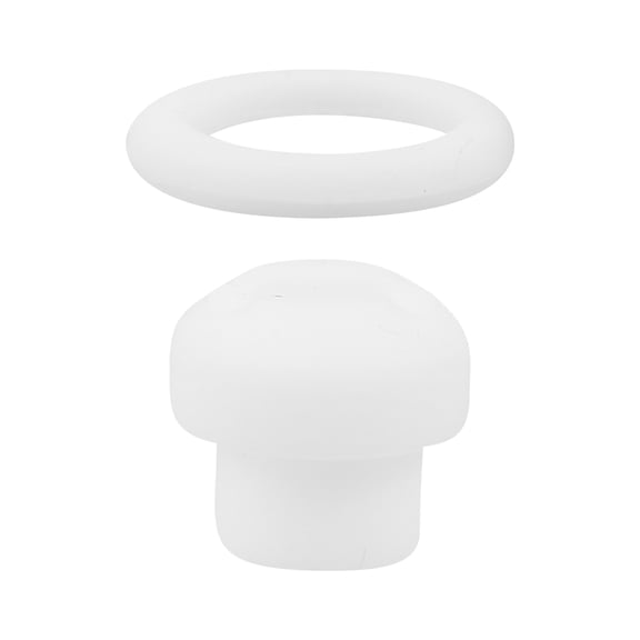 POPETPOP 1Set Coffee Pot Silicone Gasket and Valve Plug for Leak Proof Mokapot Pressure Control