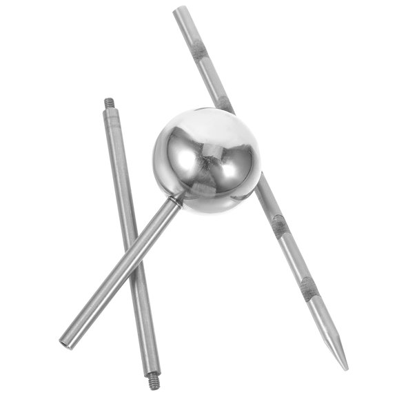 POPETPOP 1Set Stainless Steel Soil Sampler Probe Heavy Duty Soil Sampling Tool for Agriculture Use