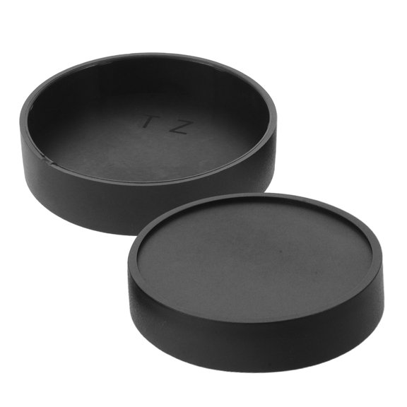 POPETPOP 2Pcs Black Telescope Eyepiece Caps for 2 Inch Barrel Protective Cover Dust and Dew Resistant