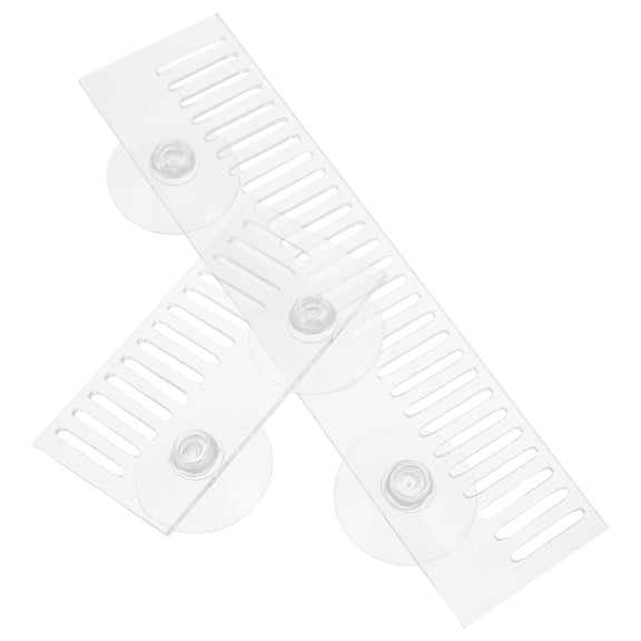 POPETPOP 2Pcs Acrylic Fish Tank Overflow Comb with Fish Separator for Easy Maintenance