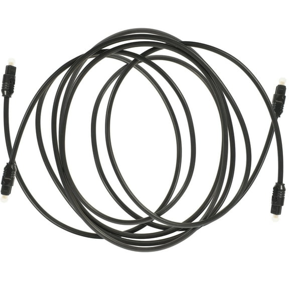 POPETPOP 2Pcs Fiber Audio Cable Square Interface for TV and Sound Bar Smooth Transmission
