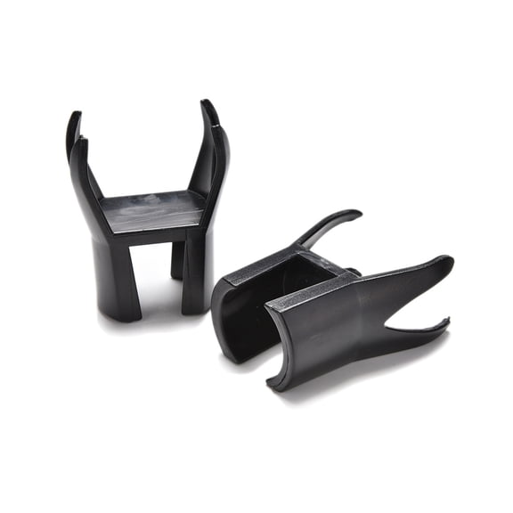 POPETPOP 2Pcs Golf Ball Retriever Black PVC Putter Sucker Tool Fits Standard Grips No Bending Required
