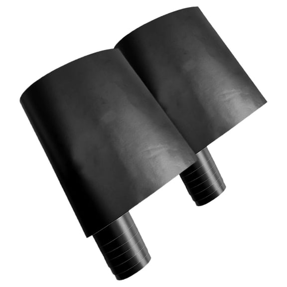 POPETPOP 2Pcs Universal Black Car Window Sun Visor Decal Strip Durable Anti Glare Automotive Sticker