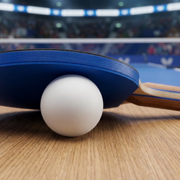 POPETPOP 30Pcs Standard Size White Ping Pong Balls Crafted Plastic for Table Tennis Training