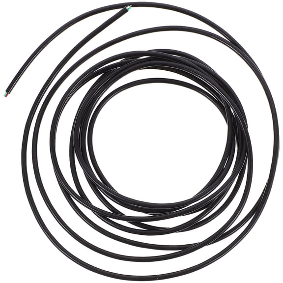 POPETPOP 4 Core Shielded Guitar Wire with 3Mm Diameter for Circuit Wiring Black