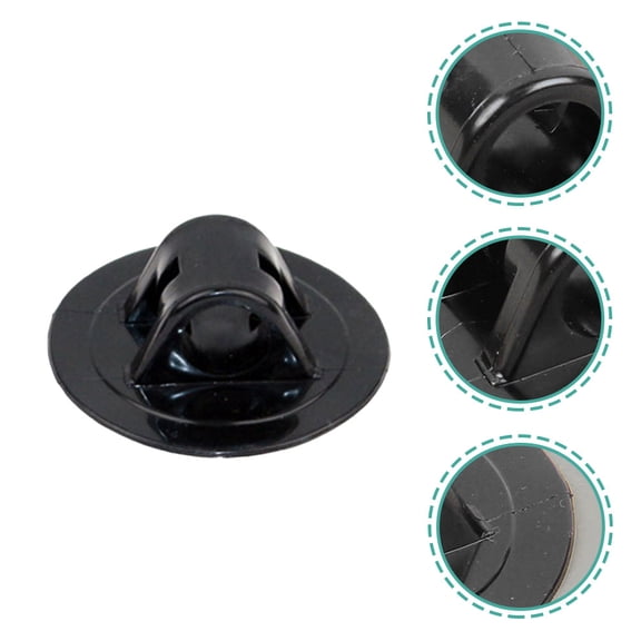 POPETPOP 4-Pack Adjustable PVC Motor Mount Brackets for Kayak Inflatable Boat Motor Support and Stability