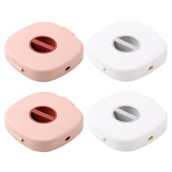 POPETPOP 4Pcs Cable Cord Winder Charging Wire Management Case Cable Reel Phone Holder