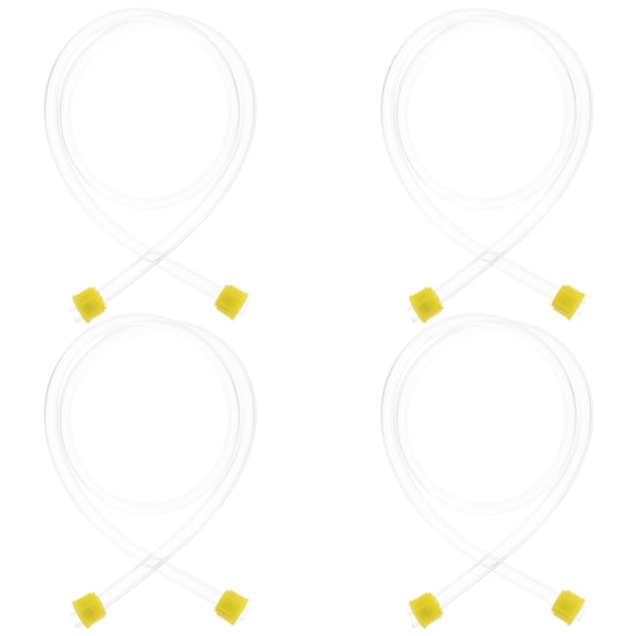 POPETPOP 4Pcs Durable Flexible PP Hose for Sprayer Parts High Pressure Use with Easy Installation