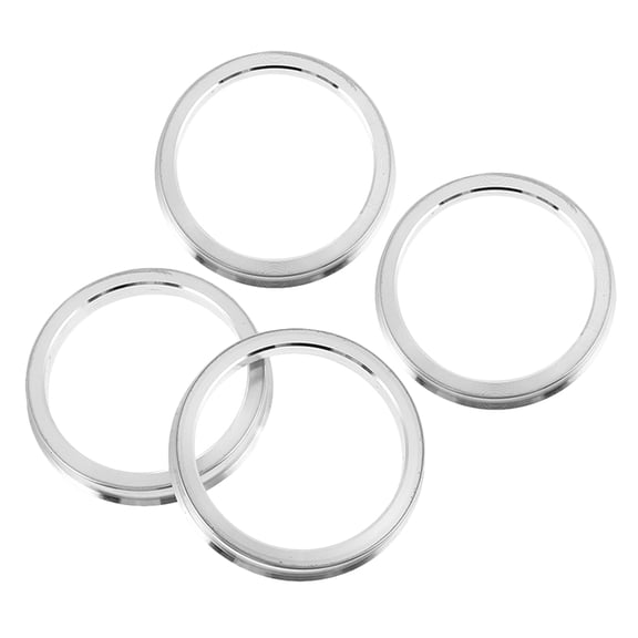 POPETPOP 4Pcs Metal Hub Centric Rings Stable Support Center Bore Adapter for Vehicle Wheels
