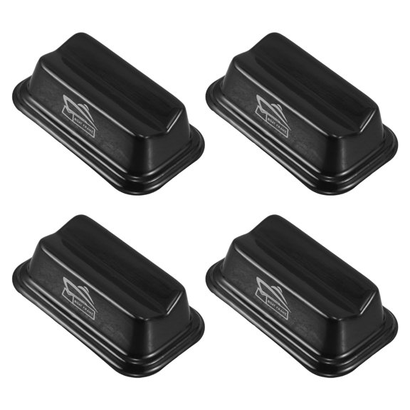 POPETPOP 4Pcs Universal Black Model Stand for Boats and Scale Models with Enhanced Stability