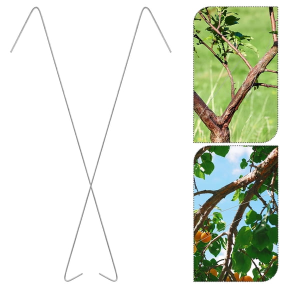 POPETPOP 50Pcs Fruit Tree Support Galvanized Steel Wire Branch Angle Opening Tool for Orchard Management