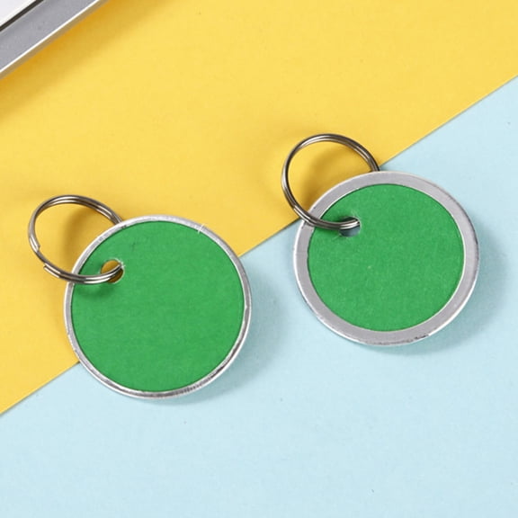 POPETPOP 50pcs Tags for Suitcase Reusable Key Labels Paper Personalization for Backpacks