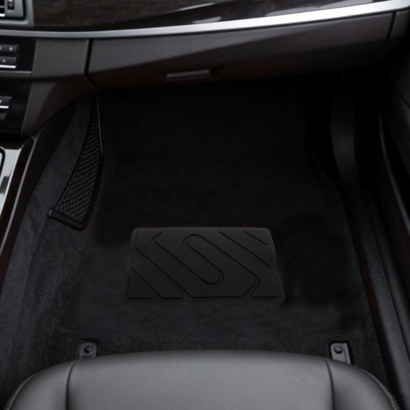 POPETPOP 5Pcs Car Mat Patch Black Reinforced Heel Protector Patch for Car Driver Floor Mat Repair