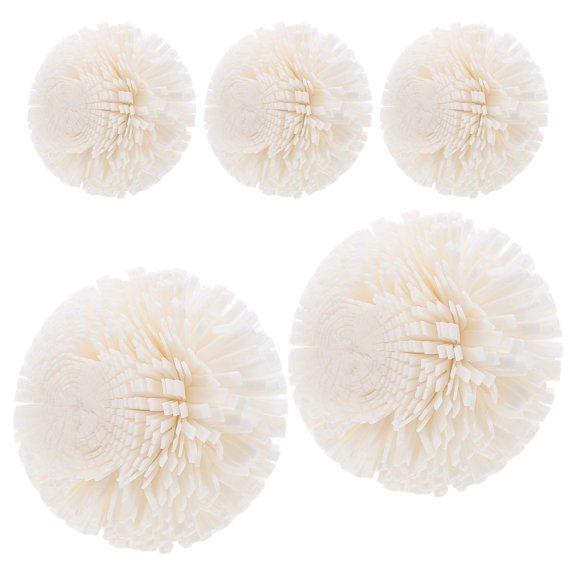 POPETPOP 5Pcs Paper Flower Diffuser Sticks with Artificial Chrysanthemum for Home Aromatherapy and Decor