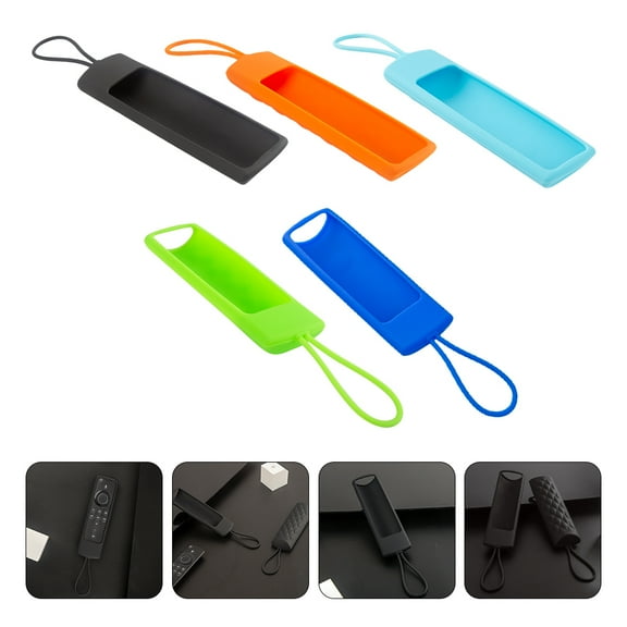 POPETPOP 5Pcs Silicone Remote Controller Case for with Protection