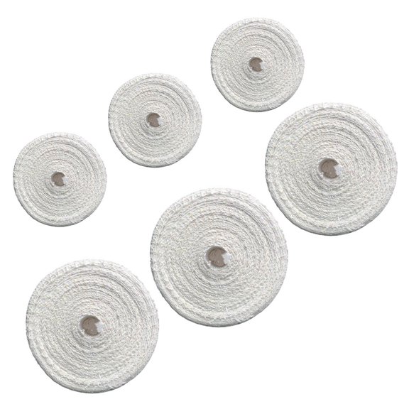POPETPOP 6 Rolls White Cotton Meat Netting for Ham Packaging in Food Shop