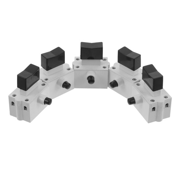 POPETPOP 6Pcs Heavy Duty Replacement Switch for Steel Cutting Machine Motorbike Power Tool with Momentary Push Button