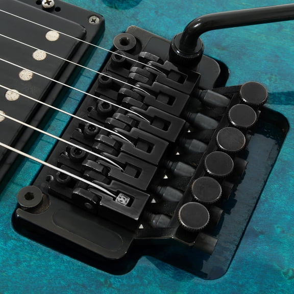 POPETPOP 6Set Square Locking Tremolo Bridge Saddles for Electric Guitarists