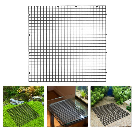 POPETPOP 8Pcs Fish Tank Partition Boards Plastic Grid Filter Plates for Aquarium Separation