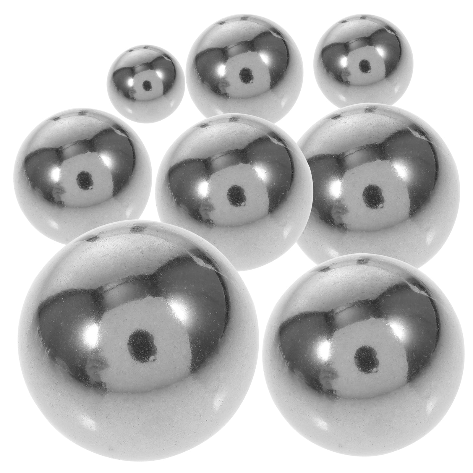 POPETPOP 8pcs Ball Bearing Loose Ball Bearing Stainless Steel Assorted Bike Bearing