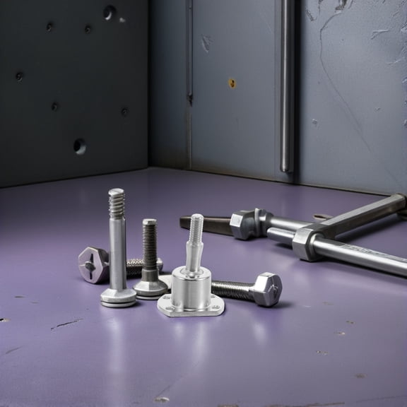 POPETPOP Adjustable Plated Silver Ball Joint Hinge with Damping Torque and Stop Anywhere Feature