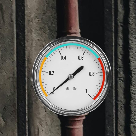 POPETPOP Air Pressure Gauge Identification Label with Easy Installation and Colorcoded Design