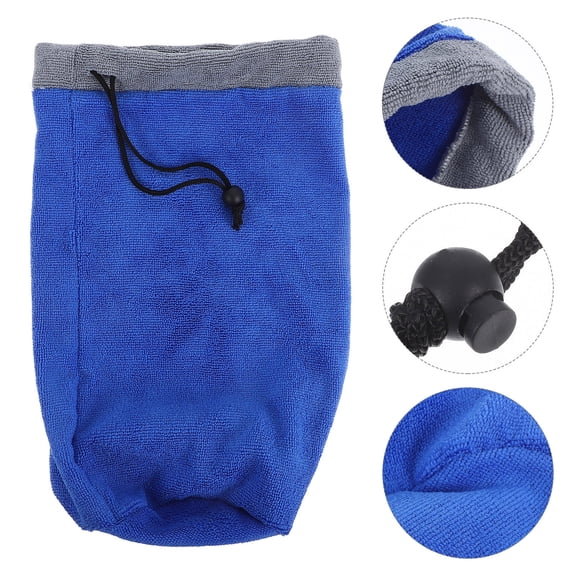 POPETPOP Bearded Dragon Bath Plush Absorbent Shower Towel for Pet Owners 1Pcs