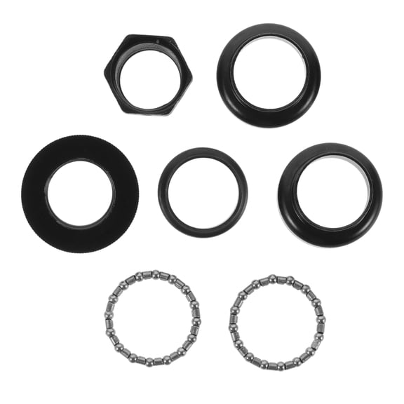 POPETPOP Bike Headset Black Tapered Headset with Transport Convenience 1 Set