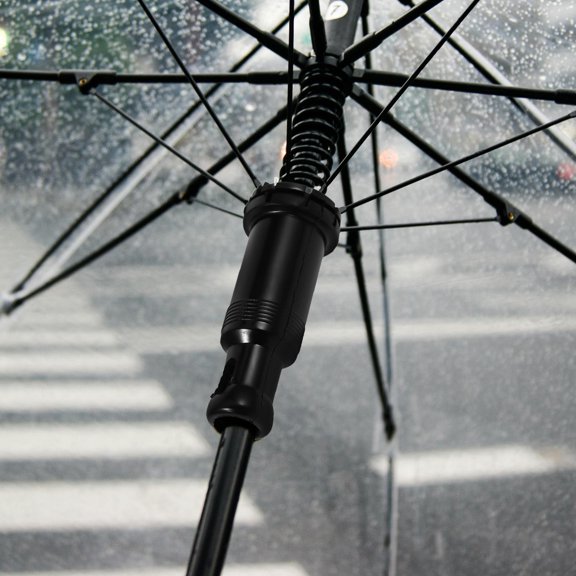 POPETPOP Black Plastic Umbrella Rib Racks Replacement Parts for Folding Umbrella Repair