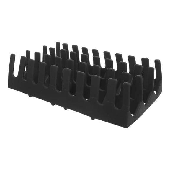 POPETPOP Black Silicone Mailbox Tray Insert for Outdoor Use with Anti Rust and Rain Protection
