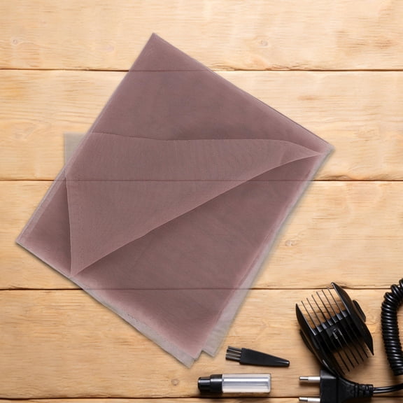 POPETPOP Breathable Light Brown Lace Netting for Wig Closures and Ventilating Mesh Support