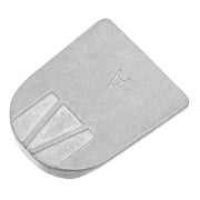POPETPOP Rearview Mirror Bracket Plated Silver Aluminum Car Interior Accessory Quick Install Durable