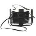 thumbnail image 1 of PENIKOKO Protective Clear Crossbody Bag Black 1Pcs 7.1x5.1x2.4in, 1 of 5