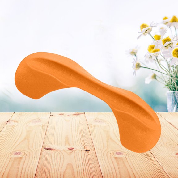 POPETPOP Compact Bar Pad for Squat Exercise with Pressure Reducing Cushion Orange